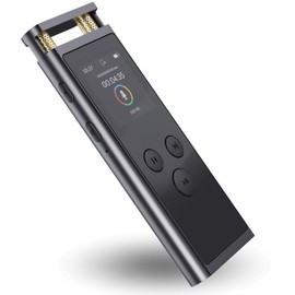 Digital Voice Recorder with Voice Activated Recording & Playback, 3072kbps Audio Recorder Dictaphone, Aluminum Alloy Body with 64GB Storage for Lectures, Meetings,Interviews by FoCase Rec