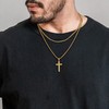 Gold Cross Necklaces for Men - Gold Cross Necklaces for