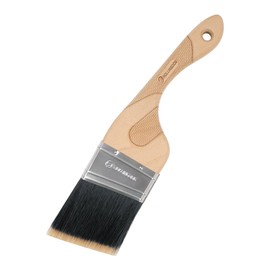 ROLLINGDOG Cutting In Brush- 3 Inch Angled Paint Brushes for Cutting In and Edging (Stiff No Loss Bristle Filaments)
