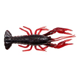 Savage Gear 4D Craw – Ultra-Realistic Crawfish Soft Bait for Freshwater & Saltwater Fishing, Scent-Infused for Maximum Attraction, Perfect for Bass, Perch & Multi-Species Anglers Red Craw 7.5 cm
