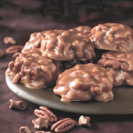 Unbranded New Orleans Pralines Traditional Style New Orleans Pecan Candy Assorted Flavors - Coconut Pralines
