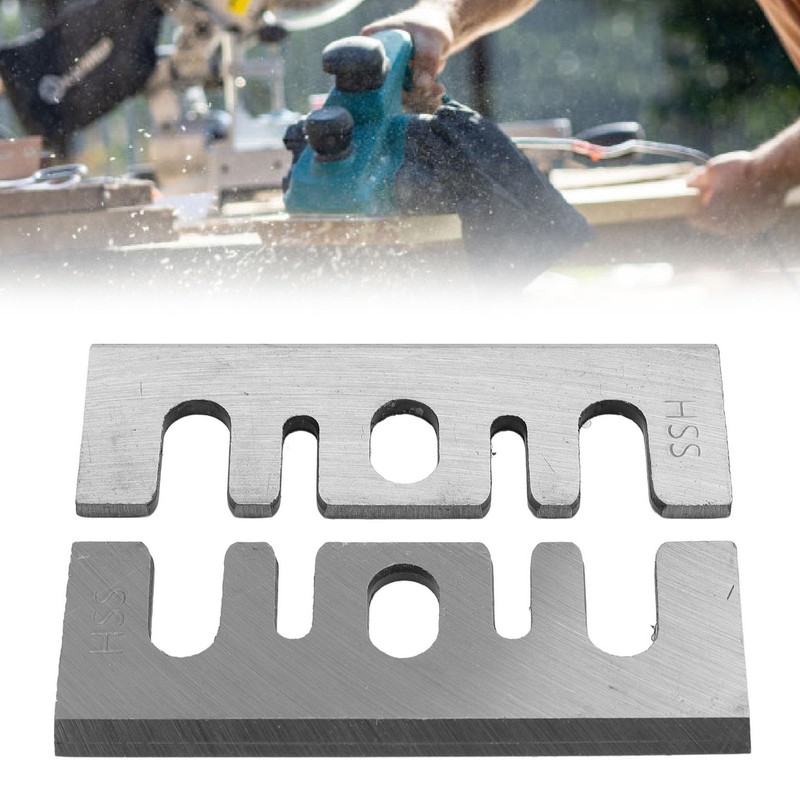2Pcs Electric Planer Blades Carbide Planer Blades Replacement for P20ST