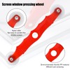 3 Pieces Installation Door Window Screen Wheels, Roller Puller Wheel