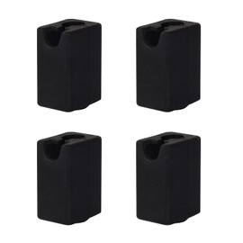 4PCS Silicone Socks Cover for 3D Printer Neptune 4 Plus/4 Max, High Temperature and Durable Black Silicone Cover 3D Printer Accessories Parts Protecting Extruder Heater Block and Nozzle
