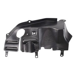 Front Right Fender Splash Shield Black Passenger Side Compatible with 1999-2004 Oldsmobile Alero 1999-2005 Pontiac Grand Am GM1251137