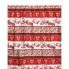 Tex family Tyrolean Red Mountain Style Curtain 180 x 280