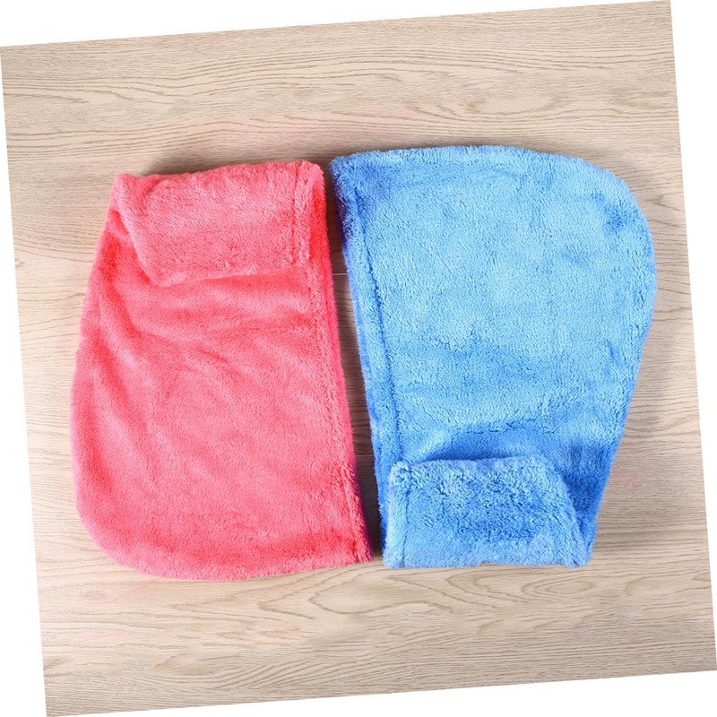 2 Piezas Toalla de Microfibra para Cabello Absorción Ultra Rápida
