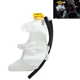 603-630 5165708AA Engine Coolant Reservoir Tank with Cap Compatible with 2011-2024 Dodge Durango 3.6L 5.7L 6.2L 6.4L | 2011-2021 Jeep Grand Cherokee 3.6L 5.7L 6.2L 6.4L | 68080551AA, 68251851AA