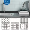 M MOFIT Metro Subway Tile Stickers Heat Resistant Stick on