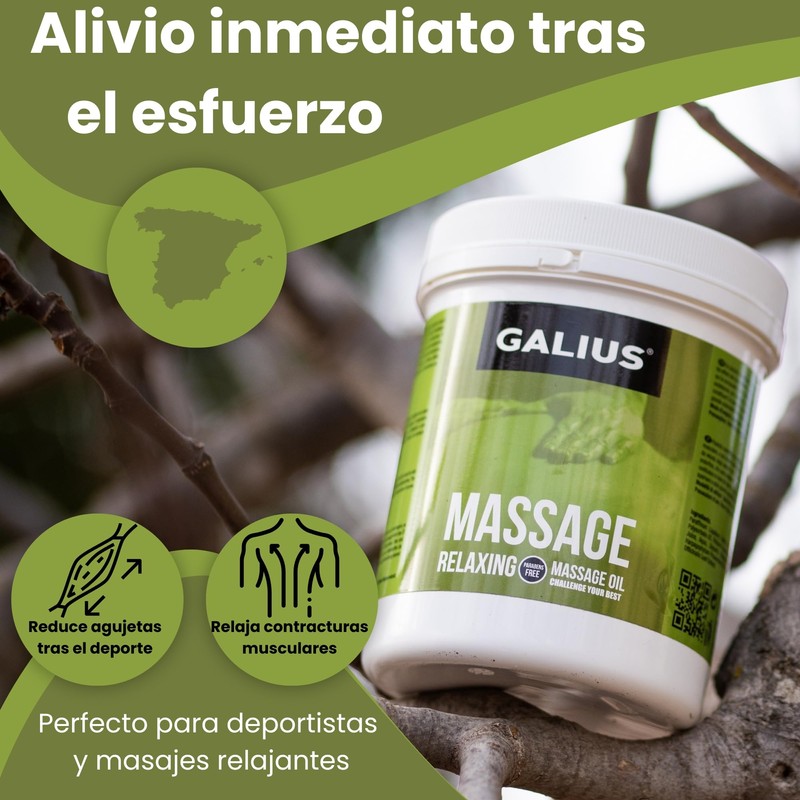 GALIUS® Relaxing Massage Oil Firm 500 ml