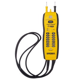 Sperry Instruments VC61000 Volt Check Voltage & Continuity Tester, Black & Yellow
