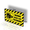 4 Pack - Warning Dash Cam Recording Stickers - Car