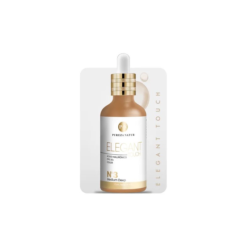 Serum Facial Ácido Hialurónico + Fps 30 + Tono Elegant
