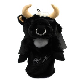 Hokushin Trading HTC Golf Headcover Black Driver [460cc Compatible] Sergio Garcia Bull Professional Cow WHC1776