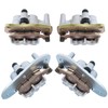 Vanlison Brake Calipers Front and Rear Set All Front Rear