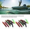 16pcs Soft Lure TPR Bite Resistant Hidden Hook Tip Built