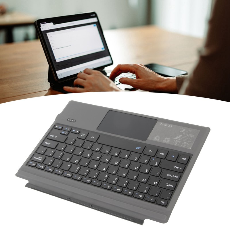 Bluetooth Keyboard Ultra Slim Portable Quiet Typing Magnetic Wireless Keyboard