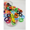 Generic Kids Hair Ties 100 Pieces Multicolor