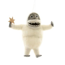 Cody Foster & Co Abominable Snowman Felt Hanging Ornament MO-1439
