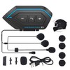 Autbye - Auricular Bluetooth para Motocicleta con MicrFono, Compatible con