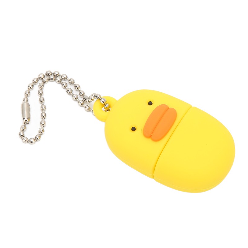 Cartoon Flash Drive Cute Yellow Duck Shape Anti Electromagnetic Interference