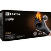 Mercator Gogrip Nitrile Powder Free Disposable Gloves - Black, Extra