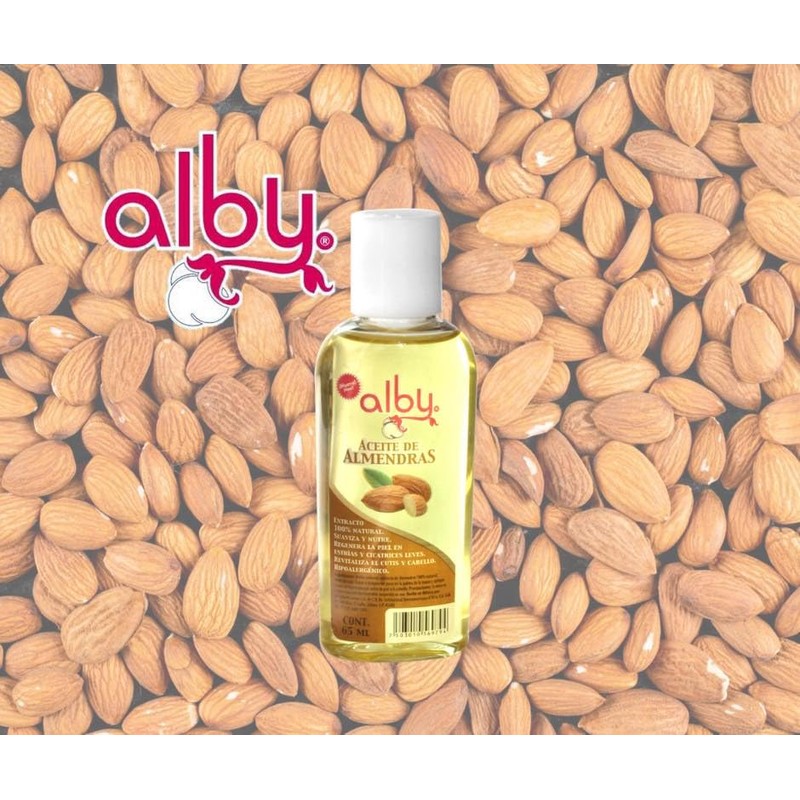 ALB Y ACEITE DE ALMENDRAS 65ML, ACEITE SUAVIZANTE Y HUMECTANTE