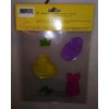 PEEPS LOT OF 24 PEEPS EASTER WINDOW CLINGS 4 PIECE