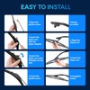 5 PLUS Windshield Wipers Replacement for 14-20 Nissan Rogue/13-20 Nissan