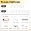 FELIDESIGN Curtain Track, Ceiling Curtain Track for Room Divider, Ceiling