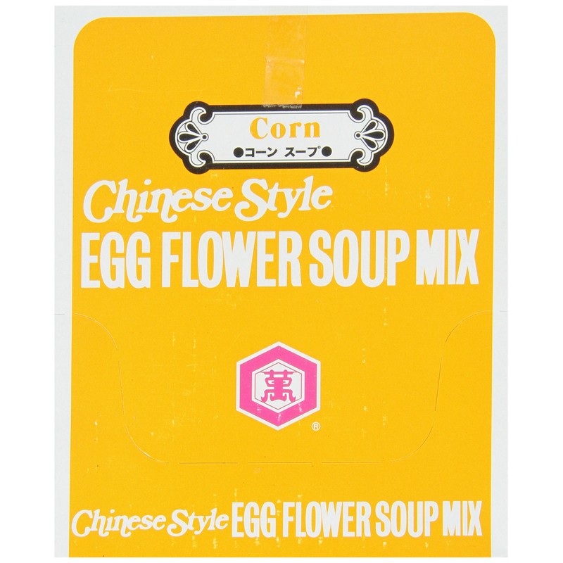 Kikkoman Corn Instant Egg Flower Soup, 1.3-Ounce (Pack of 12)