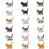 SYLHD Refrigerator Magnet, Mini, Cute, Stylish, Super Strong Magnets, Cat