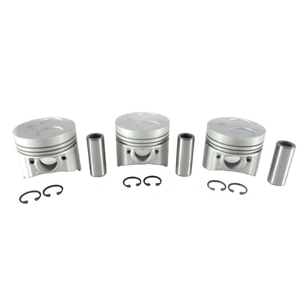 Piston Set Oversize 67mm (+0.50mm) for Kubota D722 x 3