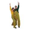 Game Bibs Dark Green/Yellow Overalls