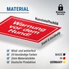 Komma Security Warning of the Dog Sign - 30 x