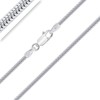 PLANETYS - Light Snake Chain 925 Sterling Silver Rhodium-Plated Chain