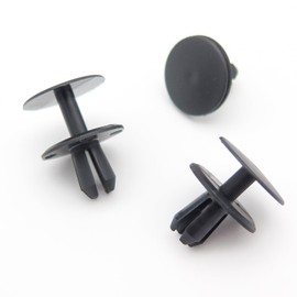 VVO Fasteners Plastic Underbody Shields and Insulation Panel Fastener Clip, Black (Pack of 10)