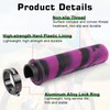 Bicycle Grips Ergonomic Rubber MTB Grips with Aluminium Lock and
