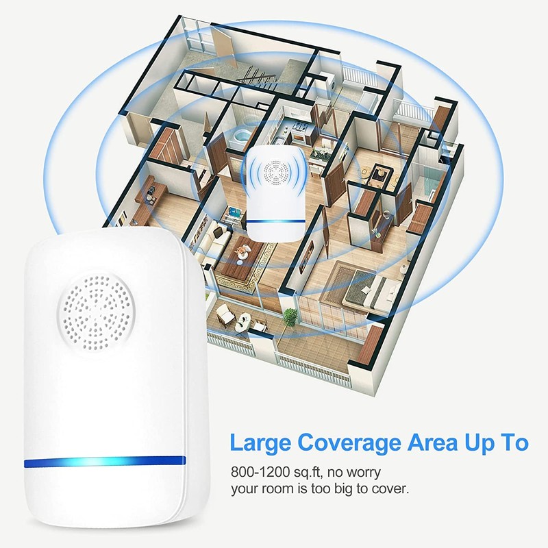 Ultrasonic Pest Repeller Indoor 6 Pcs, Electronic Pest Mouse Repellent