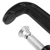 MUKCHAP 15PCS 2 Inch G Clamp, Black Metal C Clamps,