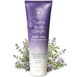 L'eudine L’EUDINE - Tomillo Crema Corporal Herbal - 4fl oz Crema de Masaje, Alivio para Vías Respiratorias, Pomada Emoliente Descongestionante para Ni