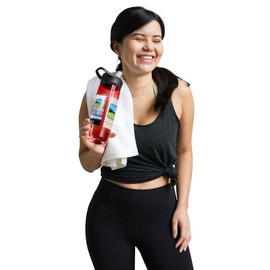 GreenLeaf Silo Sports Water Bottle / GLS Knows You Drink a Lot - Color: Charcoal