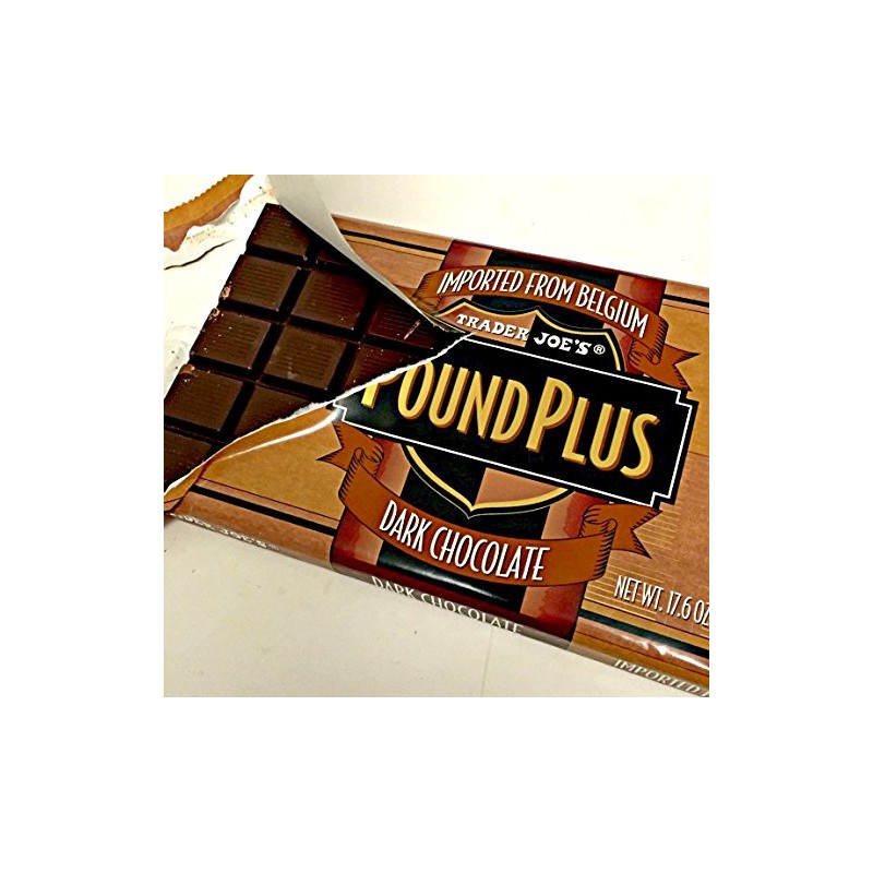 Trader Joe's Pound Plus GIANT Belgian Dark Chocolate Bar -