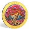 Pink Tree of Life Sobriety Coin | Through Struggles AA