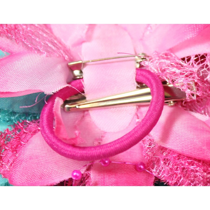 Flower Feather Bead Corsage Hair Clips Fascinator Hairband and Pin