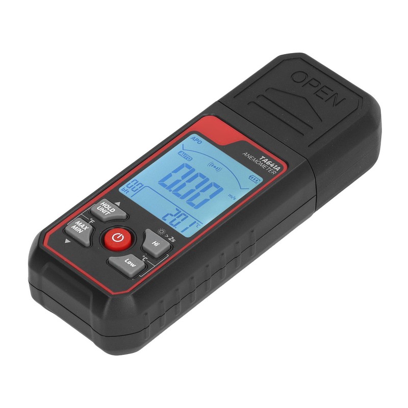 8 Blades Digital Anemometer High Accuracy Handheld Wind Speed Meter