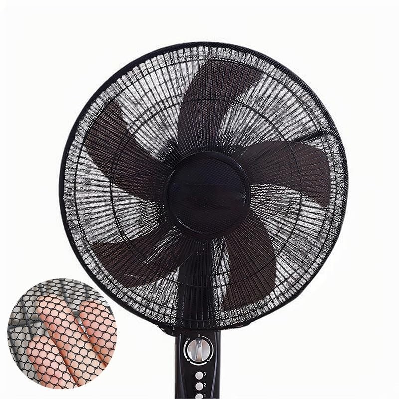 Asekonc 2 Pack Round Electric Fan Guard Dust Cover，Damp-Proof Cover