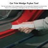 3pcs Wedge Pry Bar Tool Harmless Removal Panel Trim Prybar