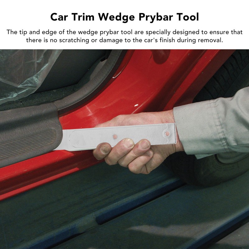 3pcs Wedge Pry Bar Tool Harmless Removal Panel Trim Prybar