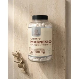 Citrato Magnesio 120 Cáps Magnesium Citrate Raíces Zen Sabor